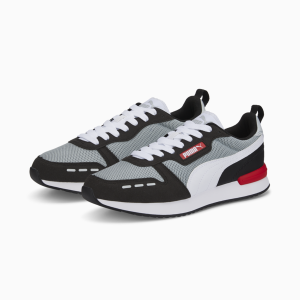 R78 Runner Trainers, Quarry-Puma White-Puma Black, large-ZAF