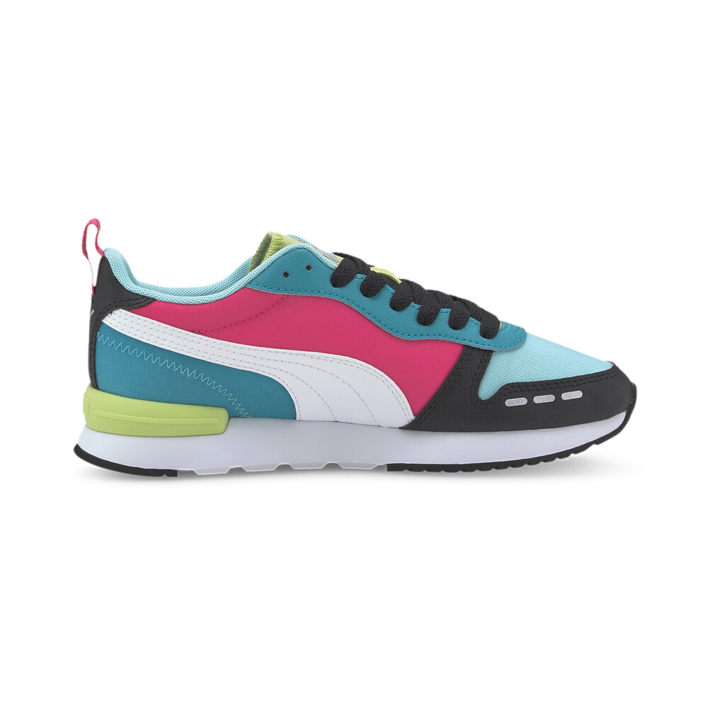 

PUMA - Кроссовки PUMA R78 Neon – Puma Black-ARUBA BLUE –, Разноцветный