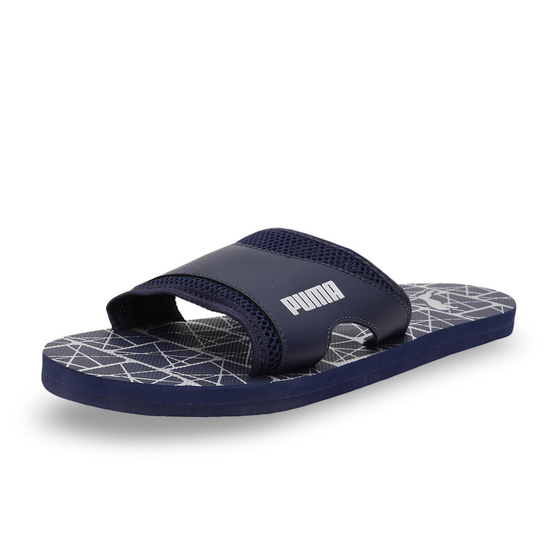 

PUMA Stellar Unisex Slides, Purple/silver