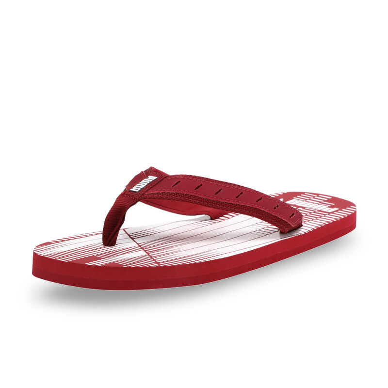 

PUMA Amplifier Unisex Flip-Flops Sandals, White/red