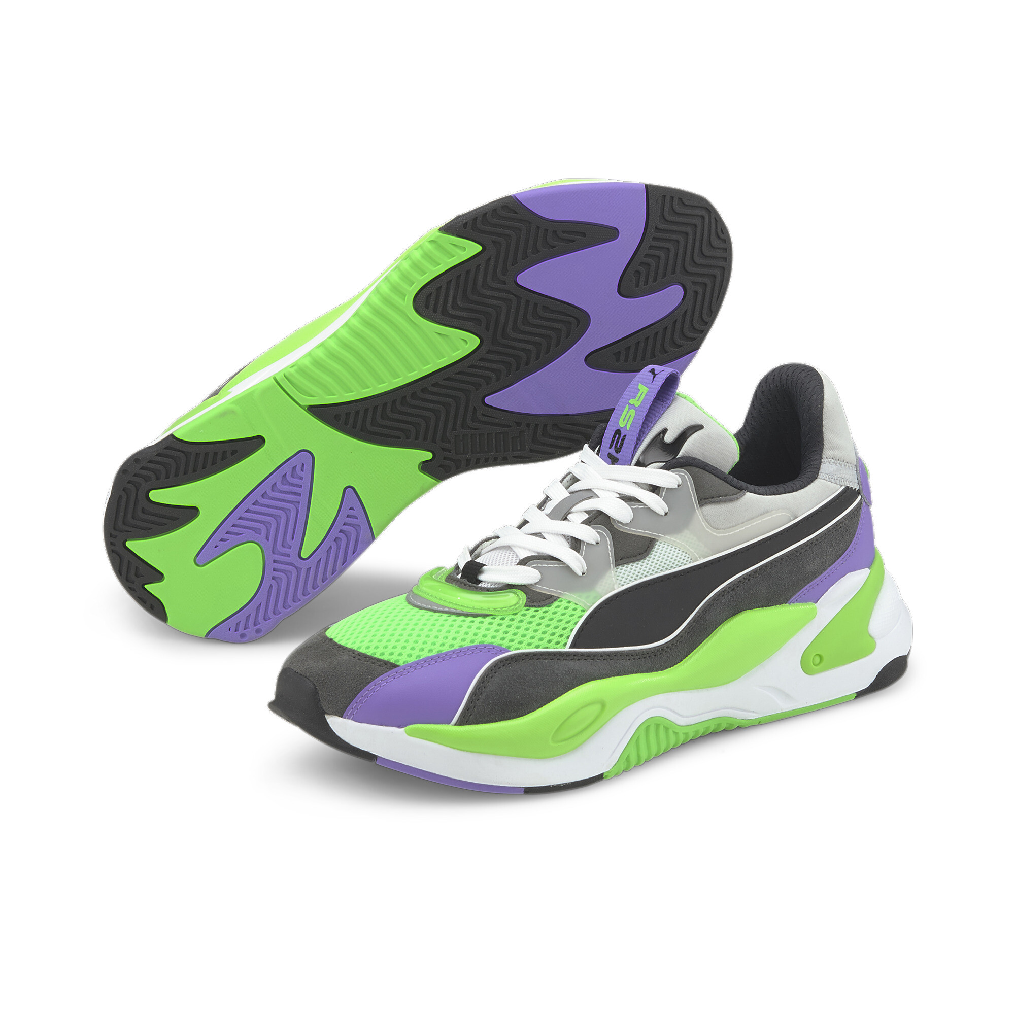 【プーマ公式通販】 プーマ RS-2K インターネット エクスプロ-リング スニーカー ユニセックス Dark Shadow-Fluo Green ｜PUMA.com