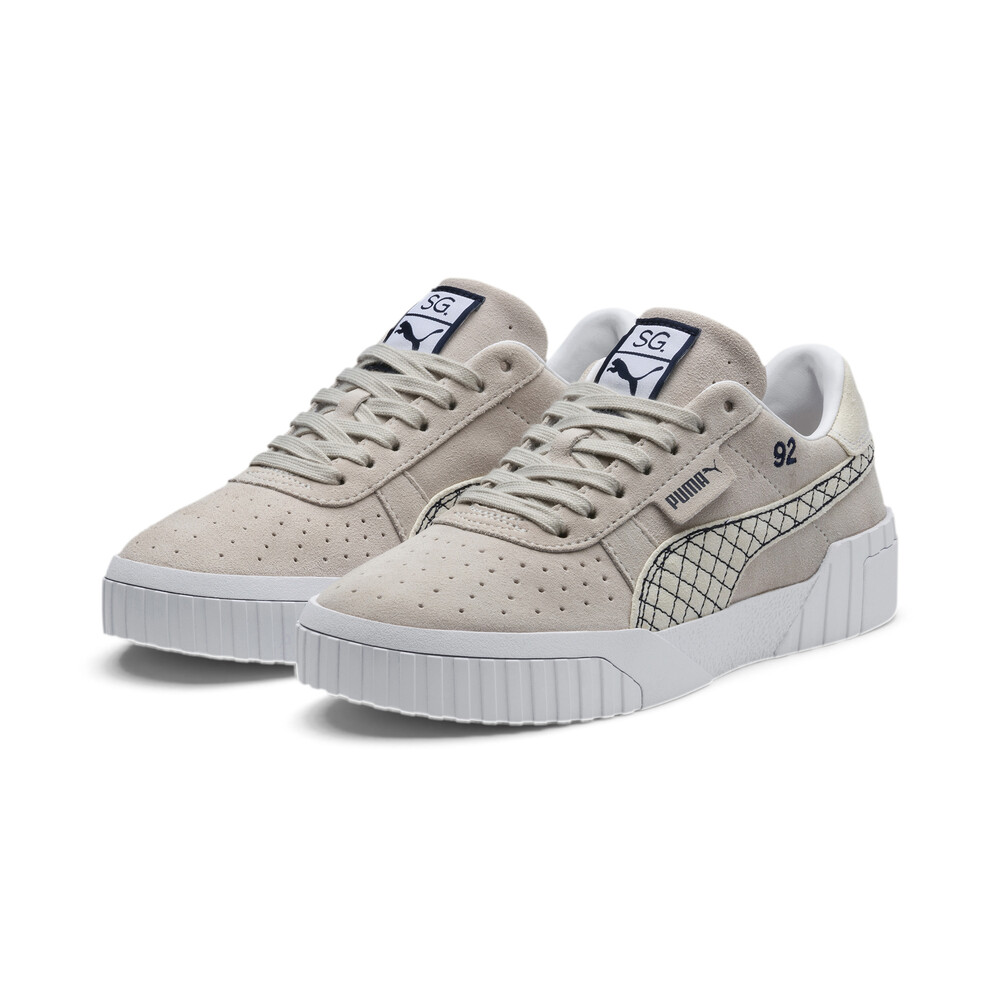 PUMA x SELENA GOMEZ Cali Suede Women's Sneakers | Gray - PUMA