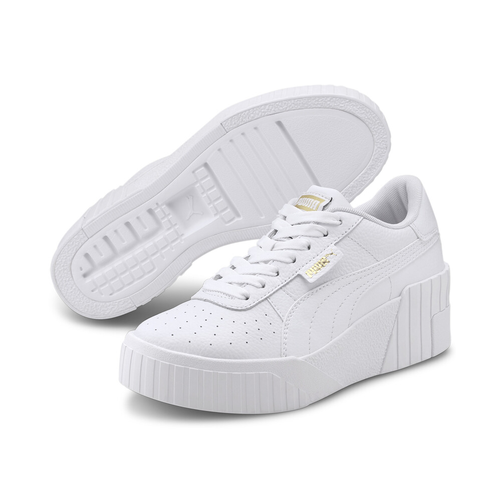 Cali Wedge Women's Sneakers | White - PUMA