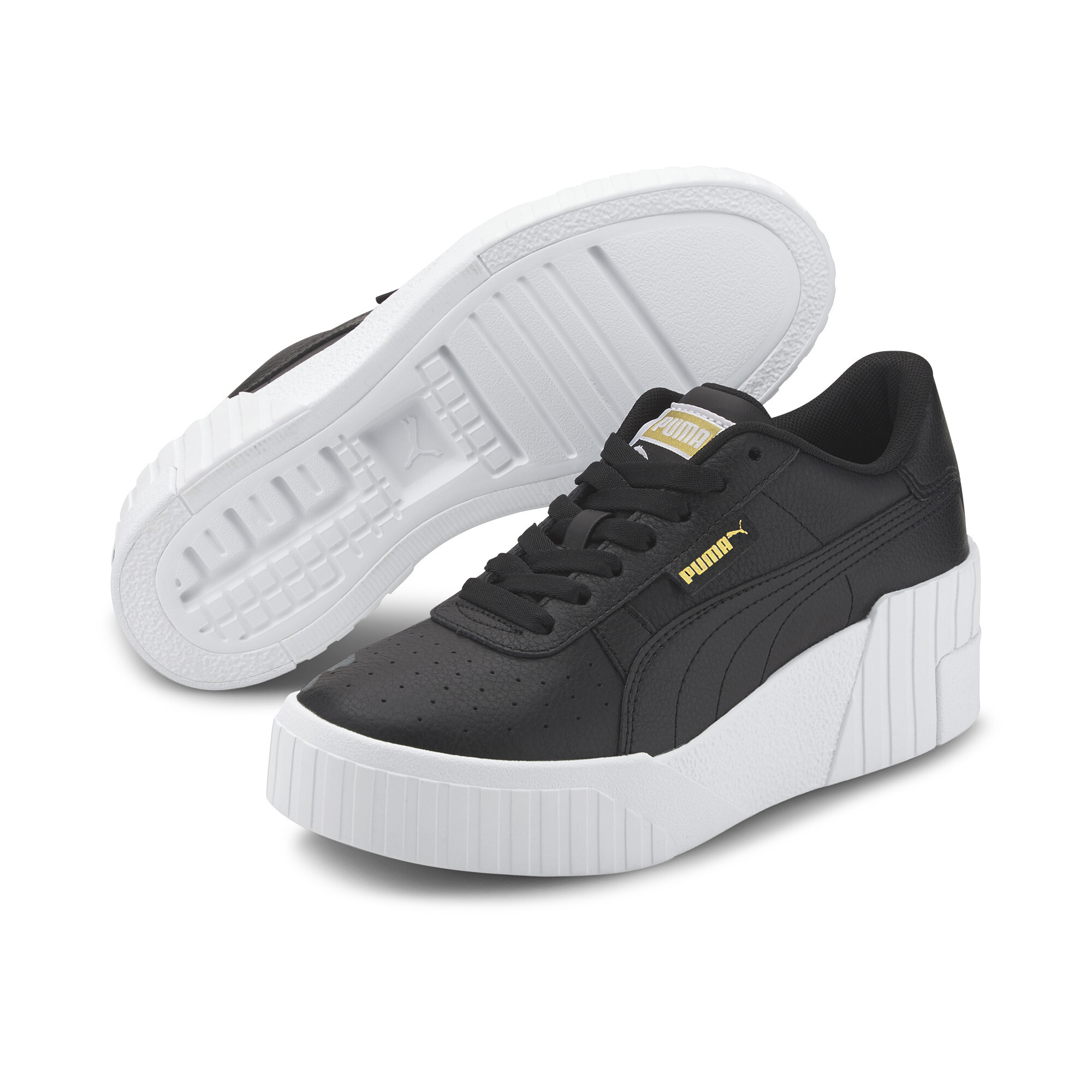  プーマ CALI ウェッジ ウィメンズ スニーカー ウィメンズ Puma Black-Puma White ｜PUMA.com