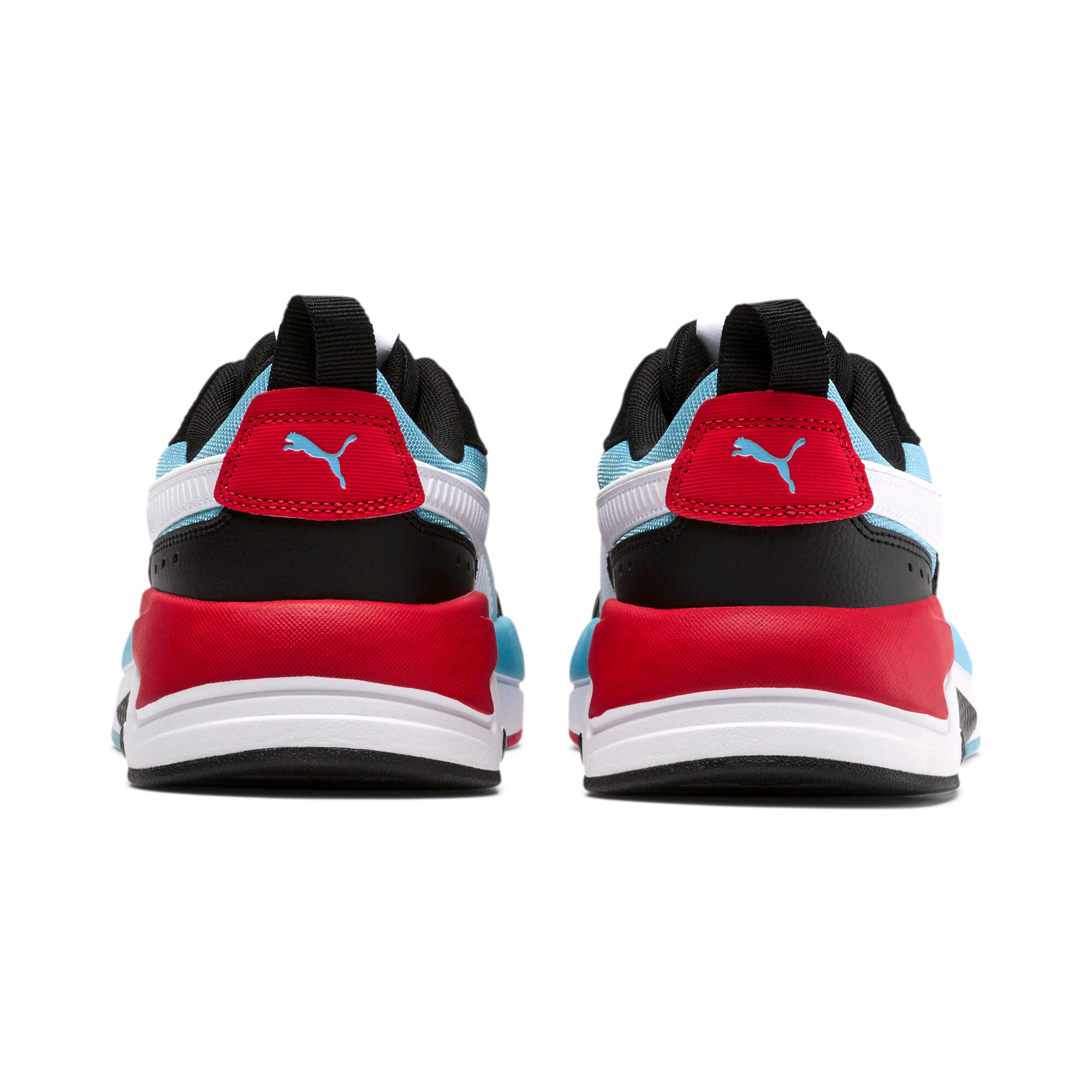 puma colorblock lace up sneakers