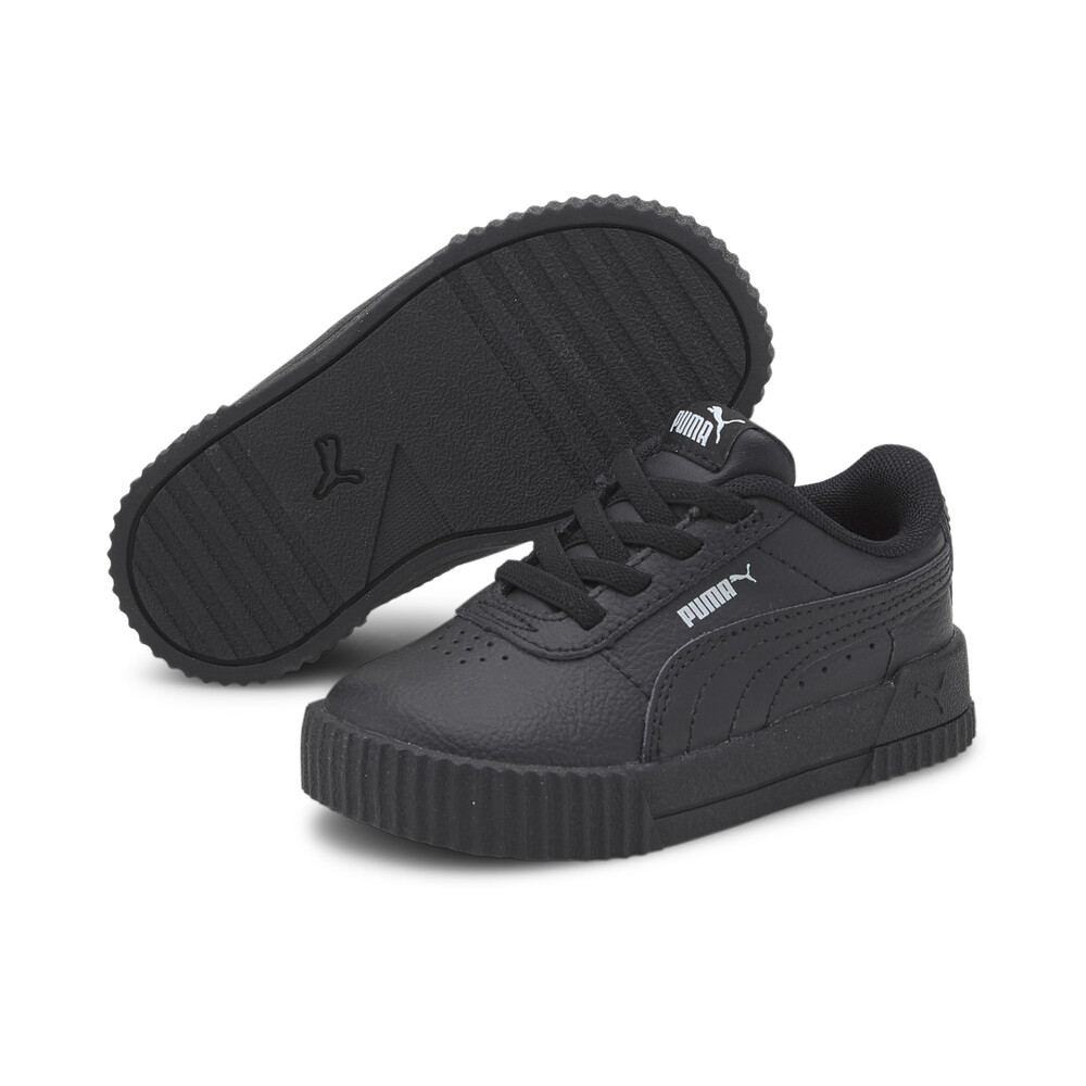 womens black puma basket trainers
