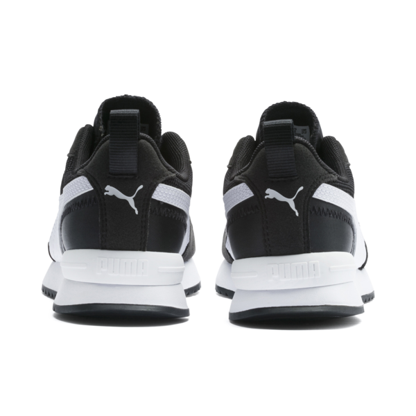 R78 Youth Trainers, Puma Black-Puma White, large-ZAF