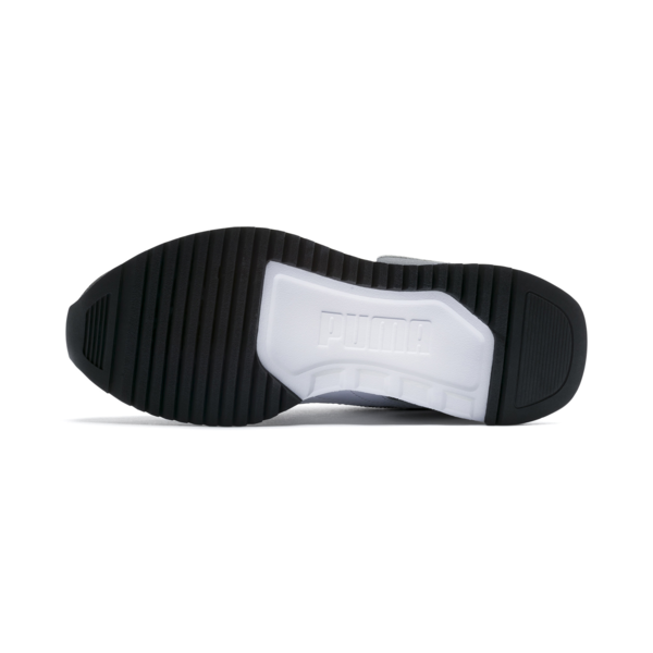 R78 Youth Trainers, Puma Black-Puma White, large-ZAF