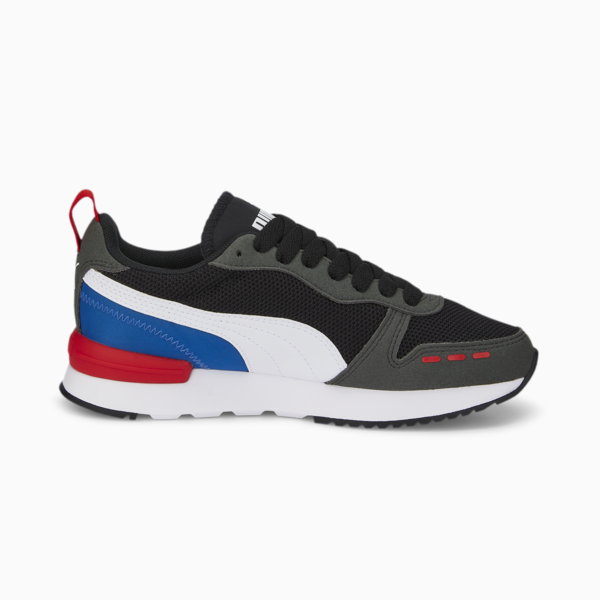 R78 Youth Trainers, Puma Black-Puma White-Dark Shadow, large-MEX