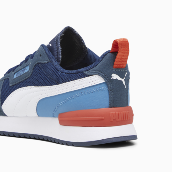 R78 Youth Trainers, Persian Blue-PUMA White-Inky Blue-Regal Blue, large-ZAF