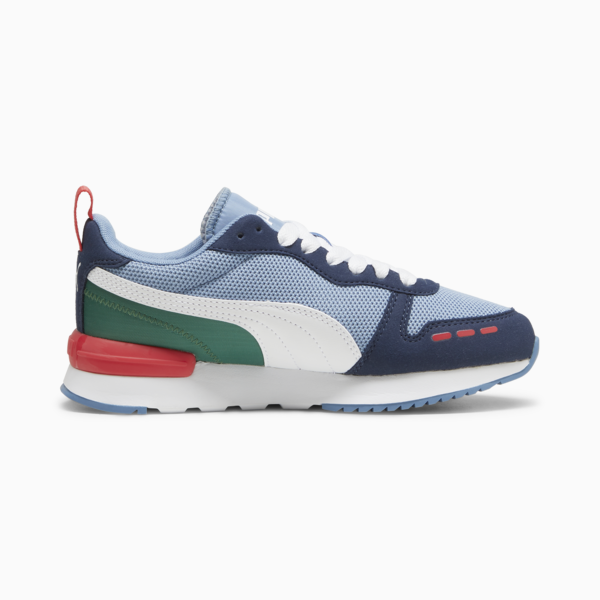 R78 Youth Trainers, Club Navy-Vine Green-Club Red, large-ZAF