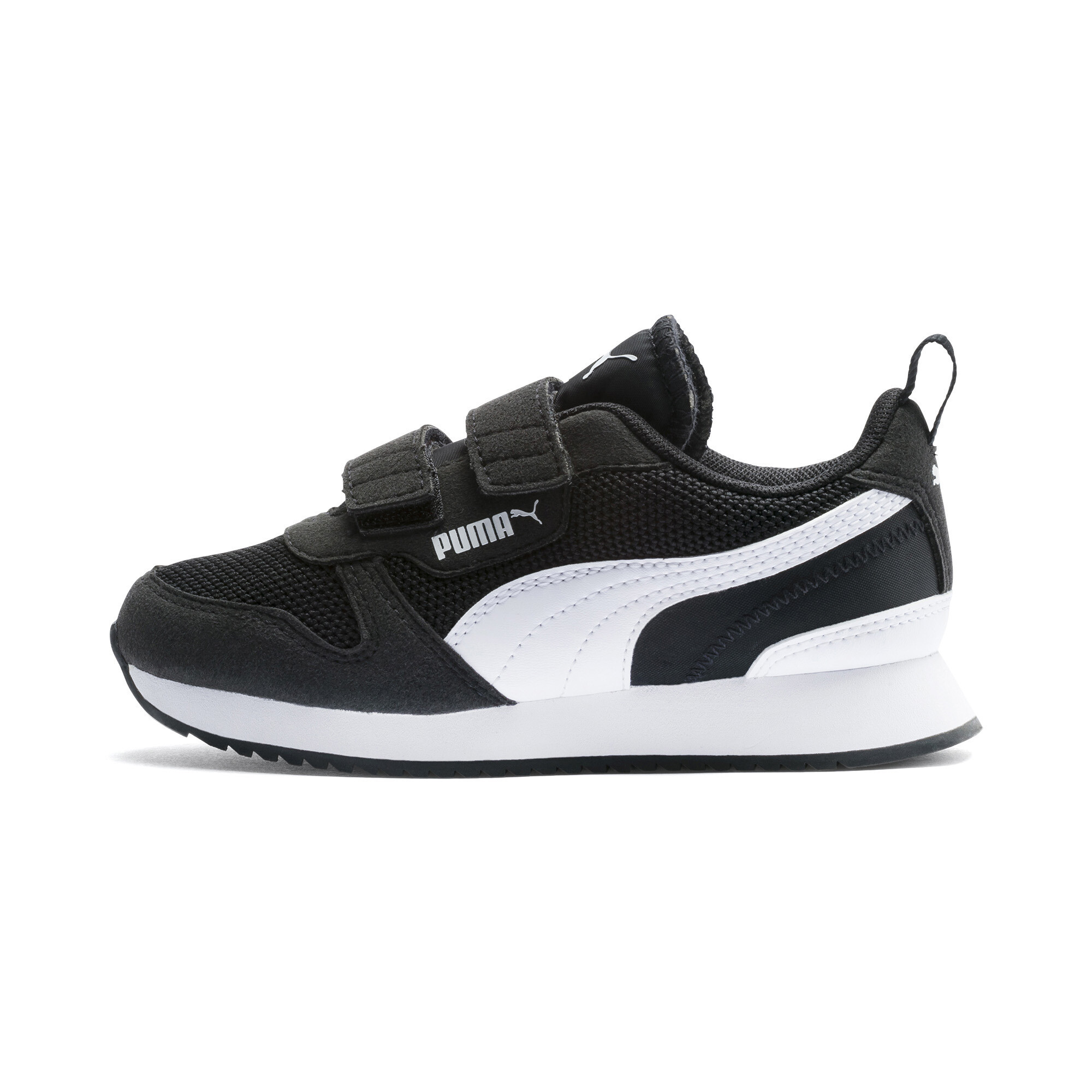 Puma R78 Kids' Trainers, Black, Size 31, Shoes