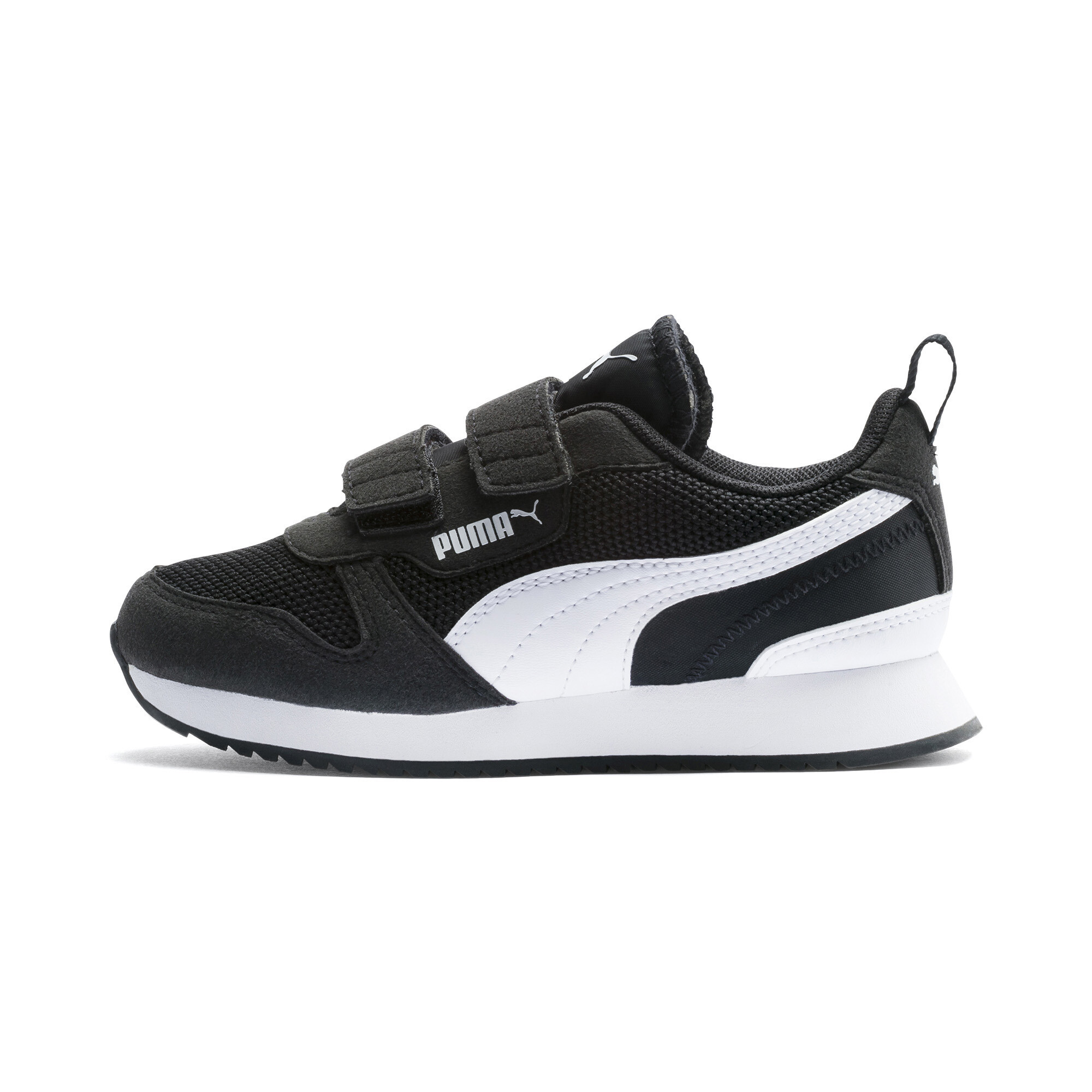 Puma R78 Kids' Trainers, Black, Size 31.5, Shoes