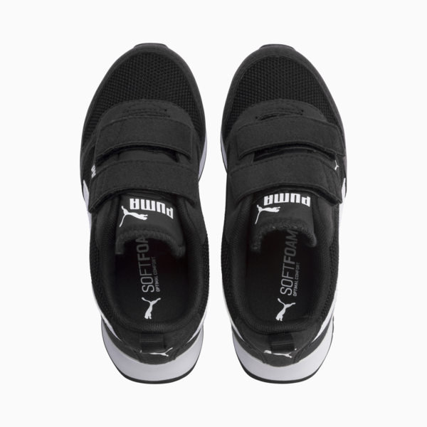 R78 Kids' Trainers, Puma Black-Puma White, large-ZAF
