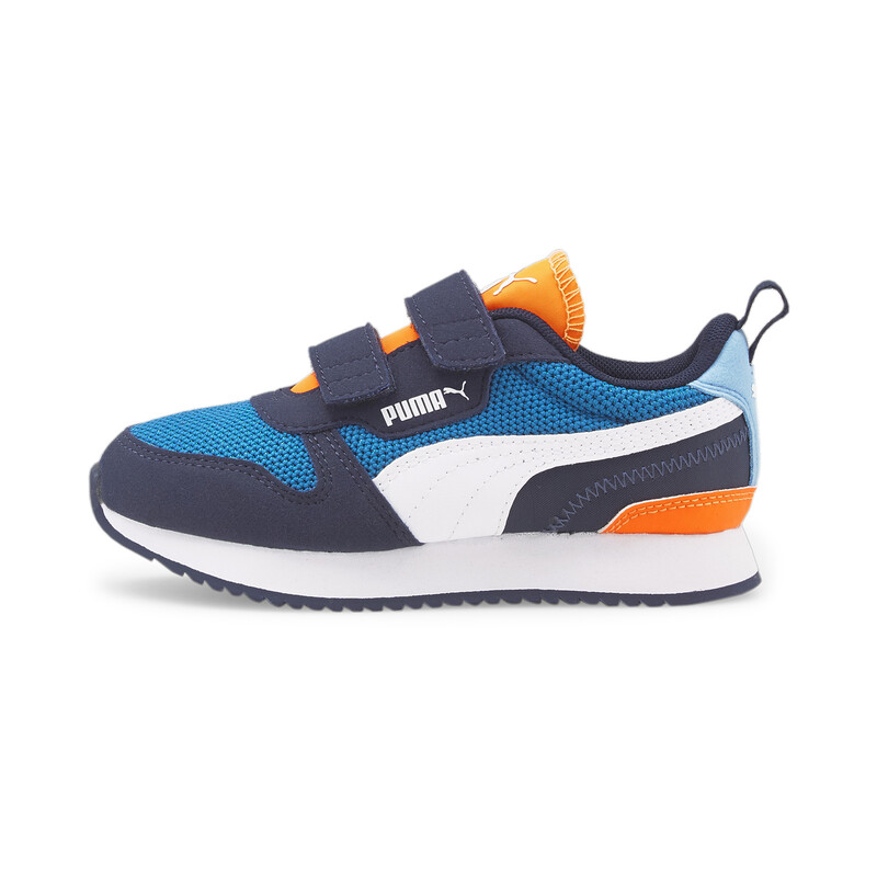 

PUMA R78 Kids' Sneakers, White/black/purple