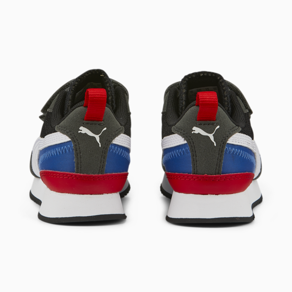 R78 Kids' Trainers, Puma Black-Puma White-Dark Shadow, large-MEX