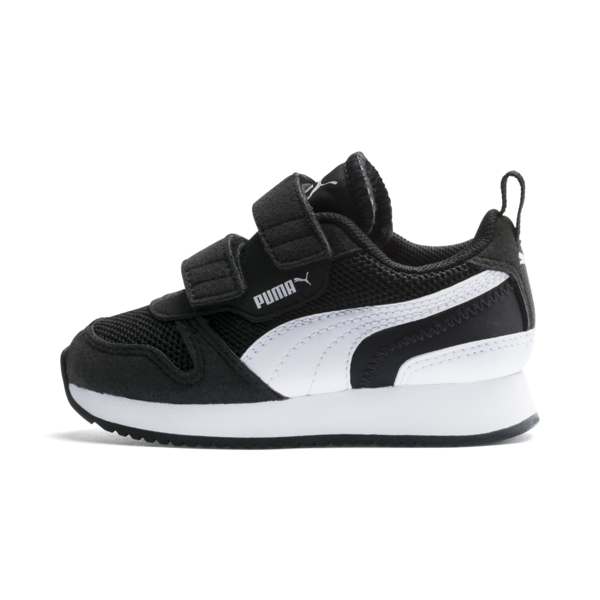 R78 Babies' Trainers, Puma Black-Puma White, large-ZAF