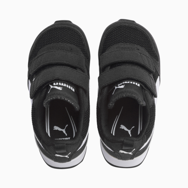 R78 Babies' Trainers, Puma Black-Puma White, large-ZAF