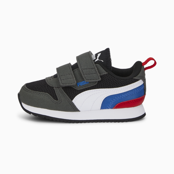 R78 Babies' Trainers, Puma Black-Puma White-Dark Shadow, large-MEX