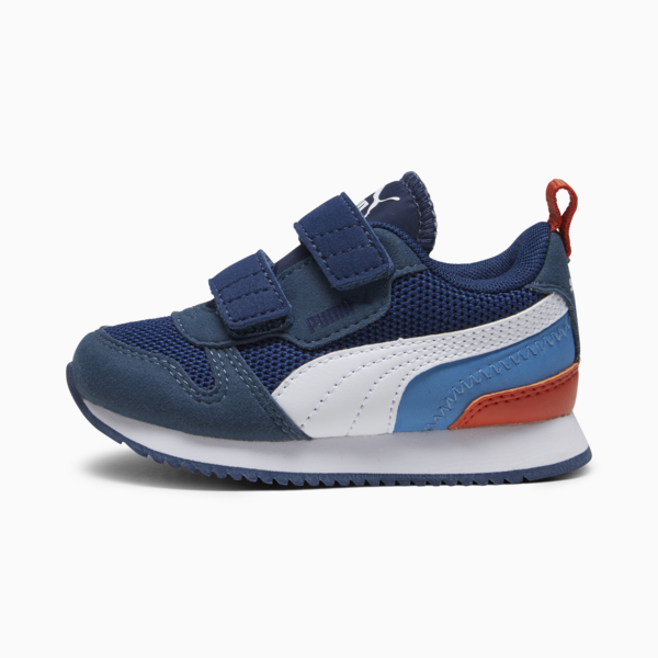R78 Babies' Trainers, Persian Blue-PUMA White-Inky Blue-Regal Blue, large-ZAF