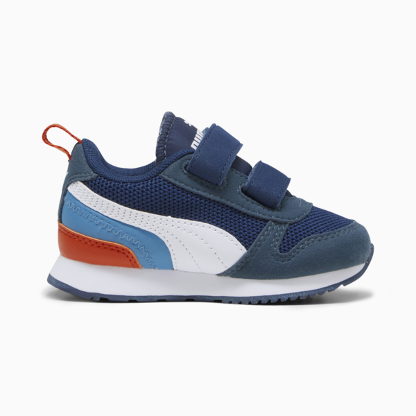 R78 Babies' Trainers, Persian Blue-PUMA White-Inky Blue-Regal Blue, large-ZAF