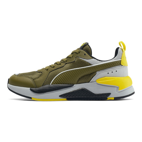PUMA X-RAY Mesh Men's Sneakers in Dark Olive/High Rise - 373773-01