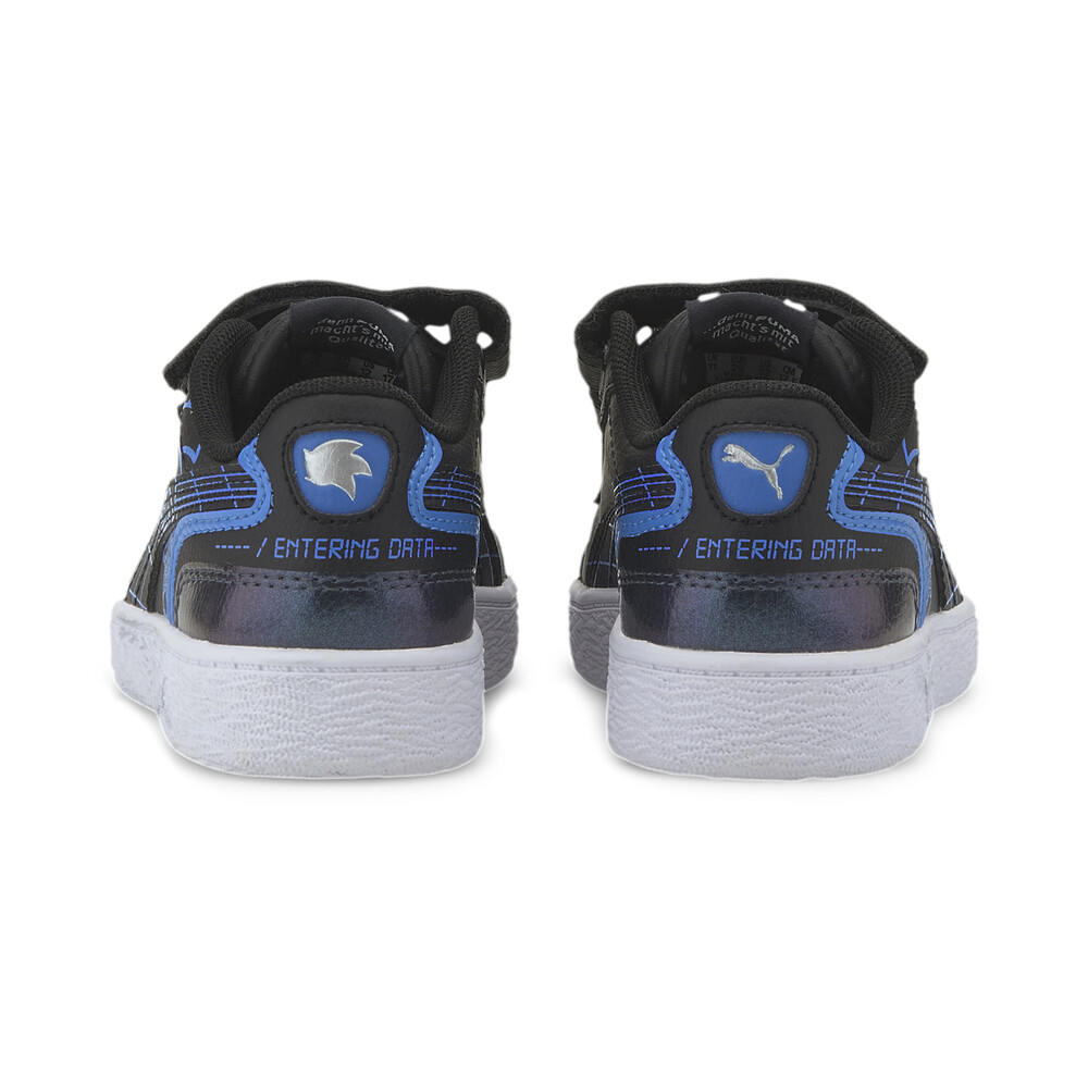

PUMA - Детские кеды SEGA Ralph Sampson V PS – Puma Black-Palace Blue –, Черный