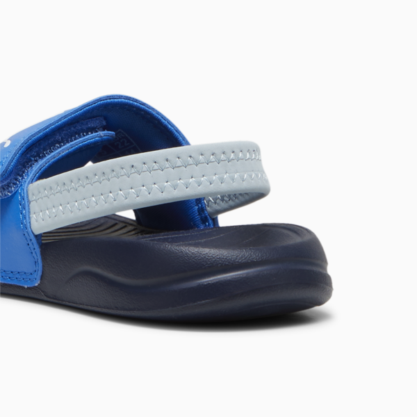 Sandalias con correa trasera Popcat 20 para bebé, Hyperlink Blue-PUMA White-Club Navy, large-MEX