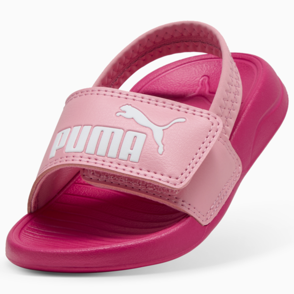 Sandalias con correa trasera Popcat 20 para bebé, Pinkscape-PUMA White-PUMA Pink, large-MEX