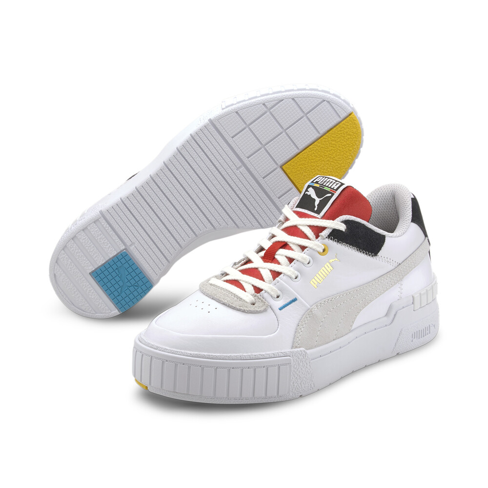 puma cali sport yellow