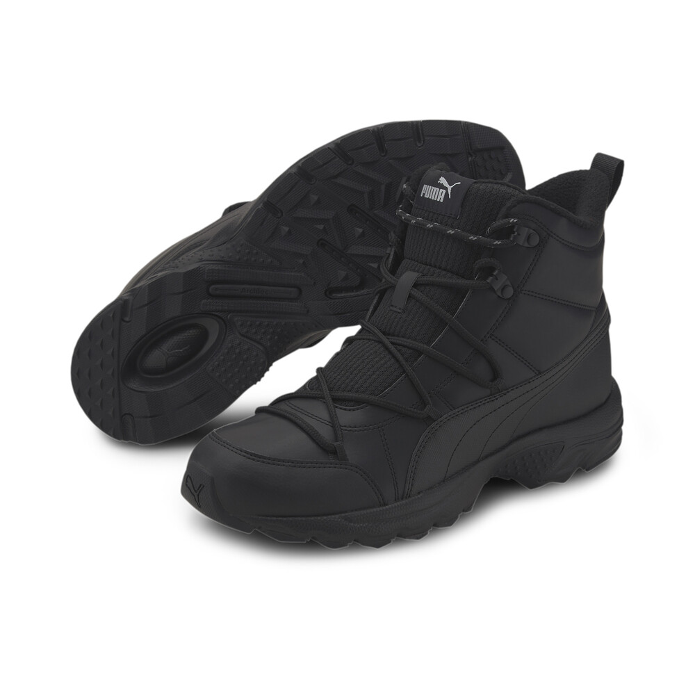 

PUMA - Кроссовки Axis Trail Boot WTR – Black-Black-Puma Aged Silver –, Черный