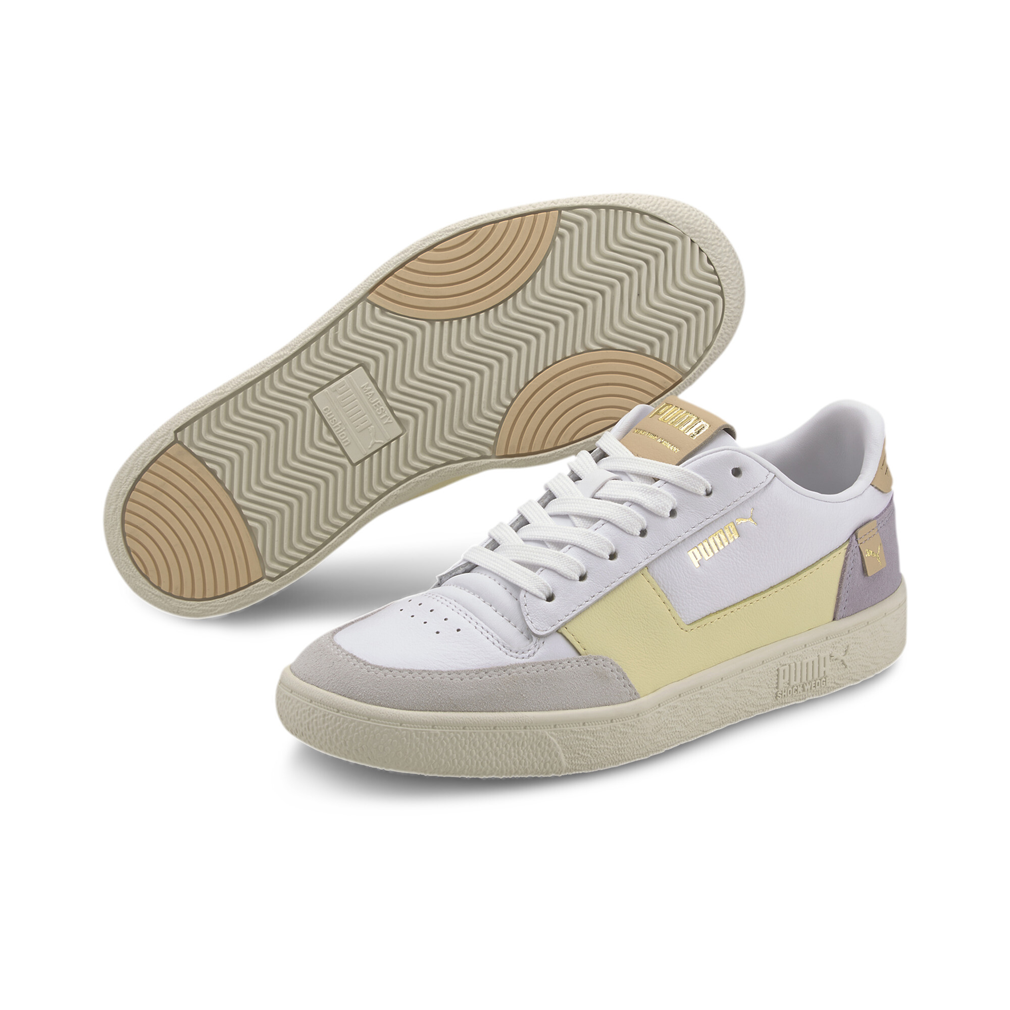 【プーマ公式通販】 プーマ ラルフ サンプソン MC スニーカー ユニセックス P Wht-PastelYelow-Whispr Wht ｜PUMA.com