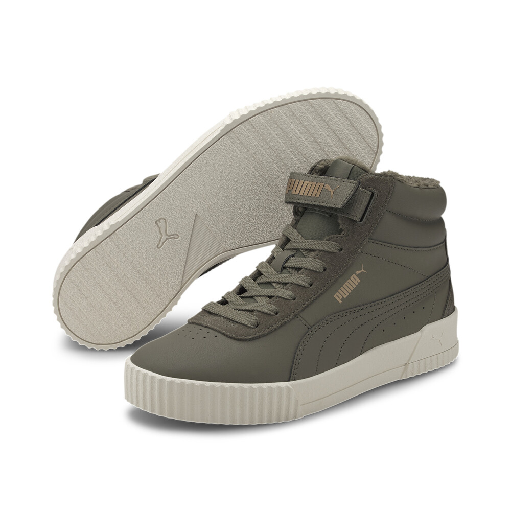 

PUMA - female - Кеды Carina Mid WTR – Burnt Olive-Burnt Olive –, Бежевый