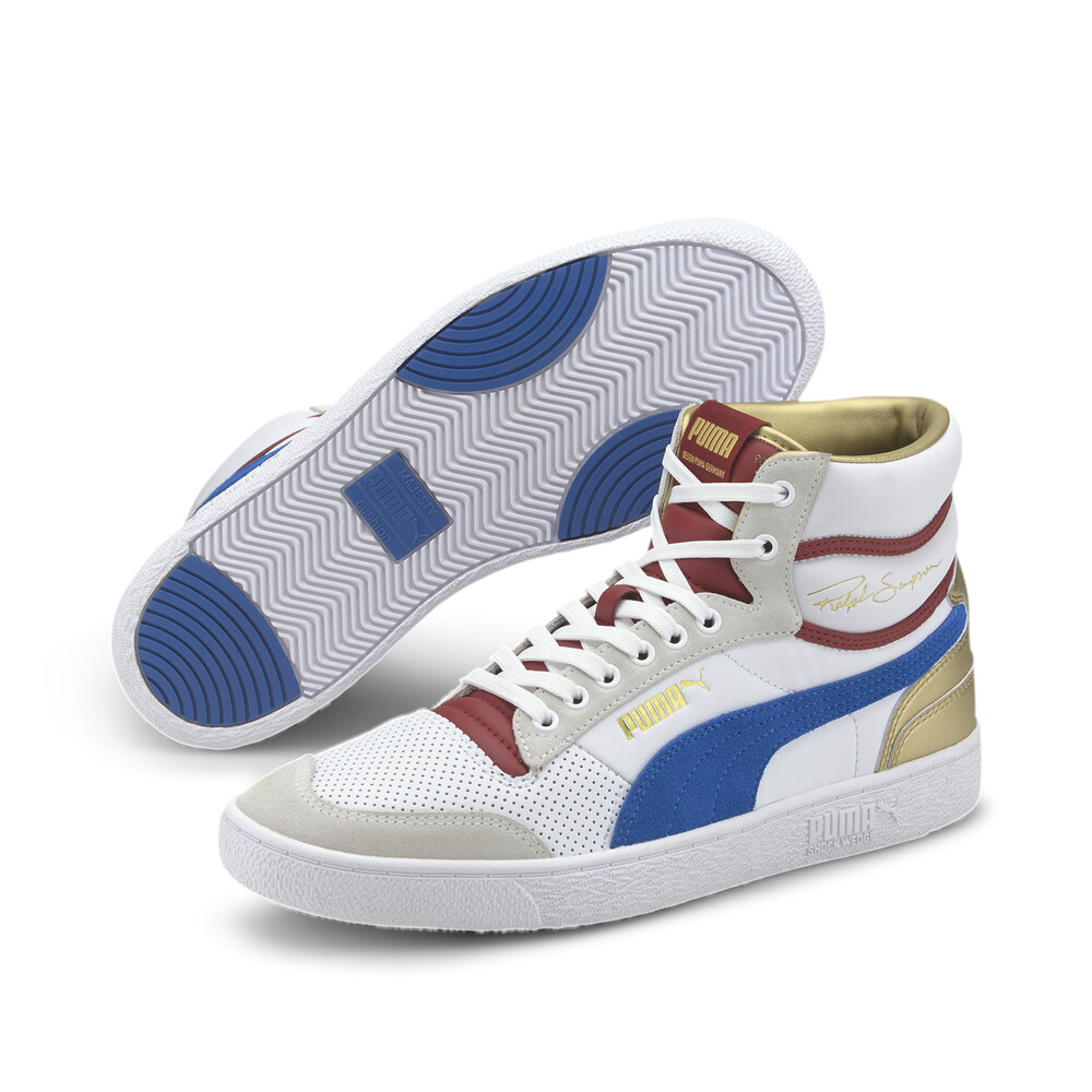 Ralph Sampson Royal Mid-Top Sneakers