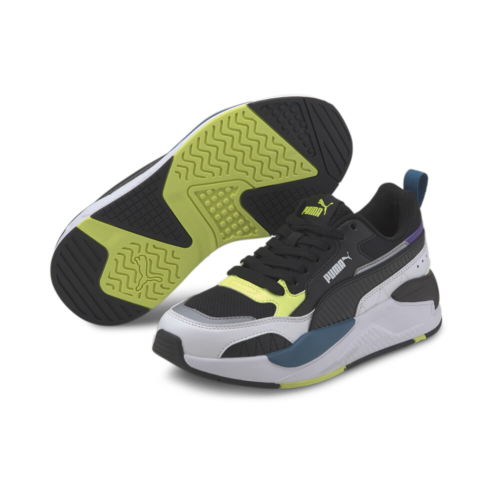 

PUMA - Детские кроссовки X-Ray 2 Square Jr – Black-Black-Whi- Yellow-blue –, Черный