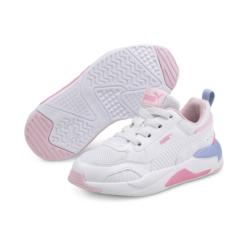 

PUMA - Детские кроссовки X-Ray 2 Square AC PS – White-White-Pink- Blue –, Белый