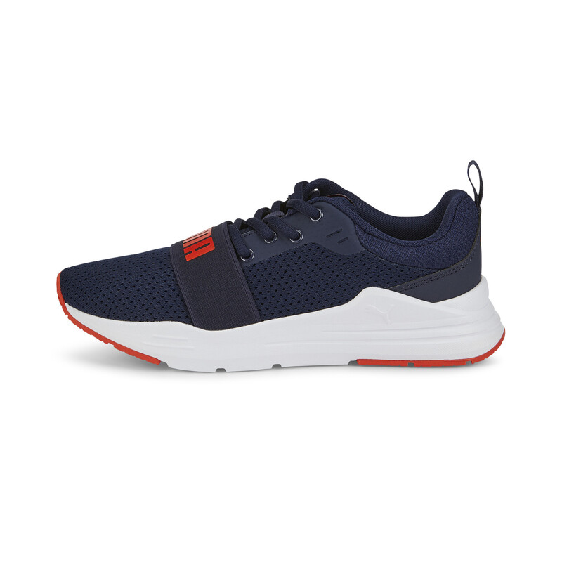 PUMA Wired Run IMEVA Kid's Shoes, Red/purple