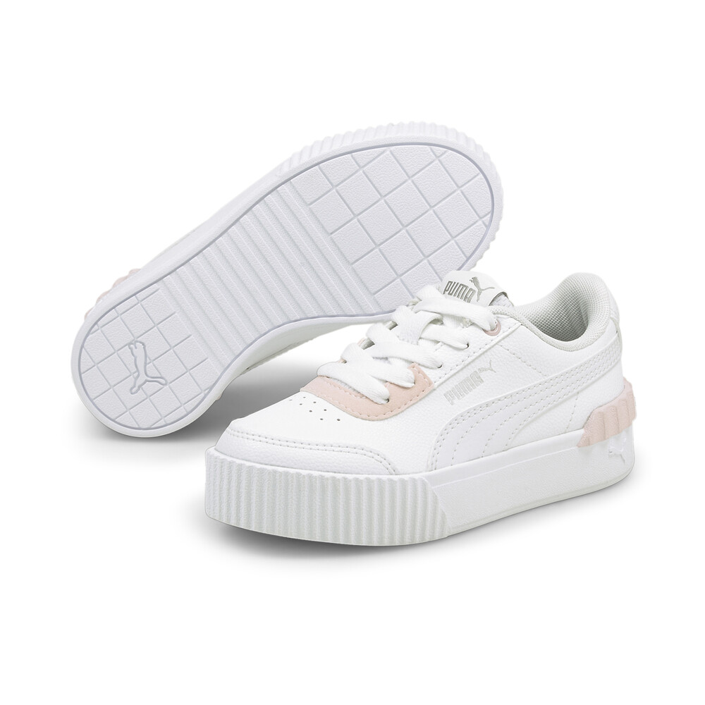white carina lift trainers
