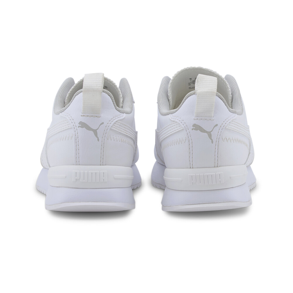 PUMA - Детские кроссовки PUMA R78 SL Jr – White-White-Gray Violet –, Белый