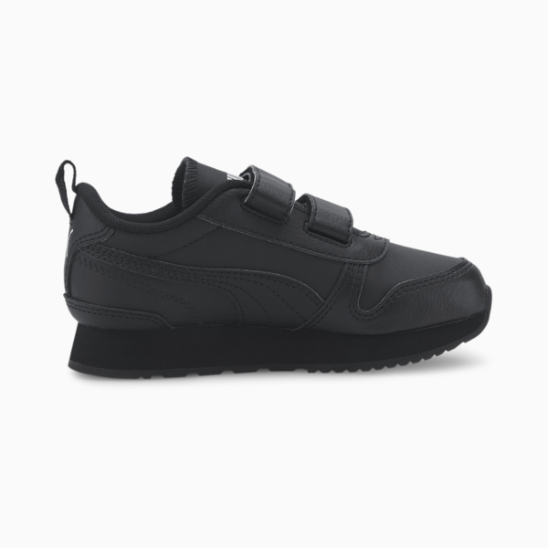 R78 Kids' Trainers, Puma Black-Puma Black-Gray Violet, large-ZAF