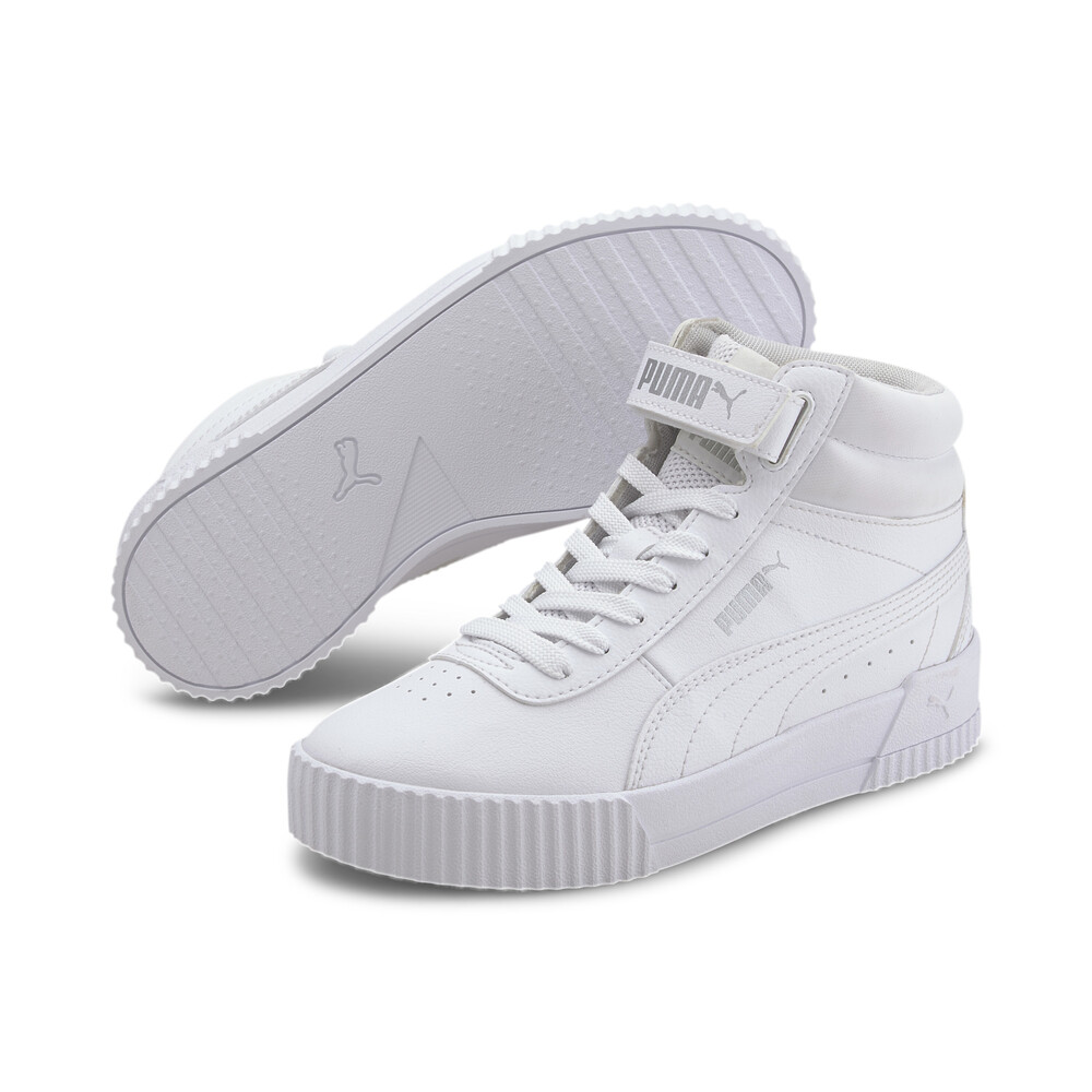 фото Детские кеды carina mid jr puma