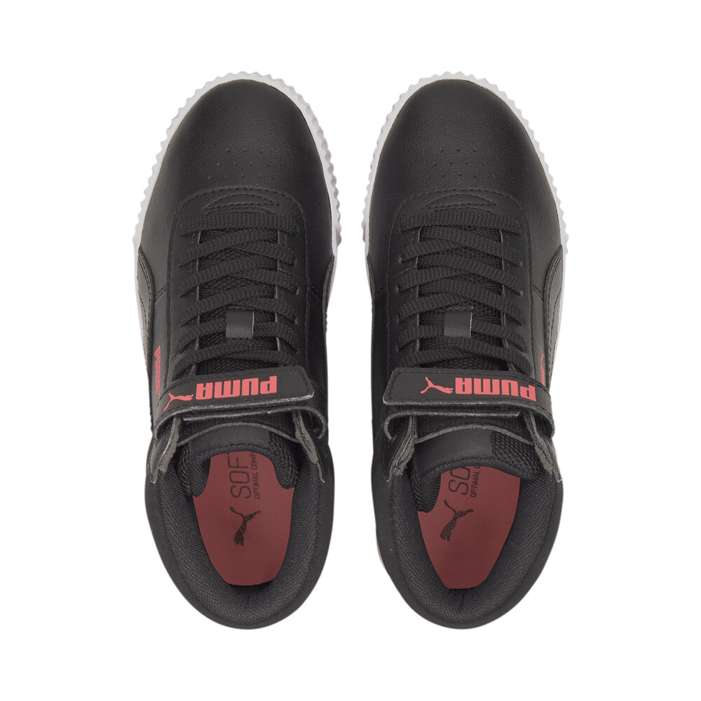 

PUMA - female - Детские кеды Carina Mid Jr – Puma Black-Puma Black –, Белый