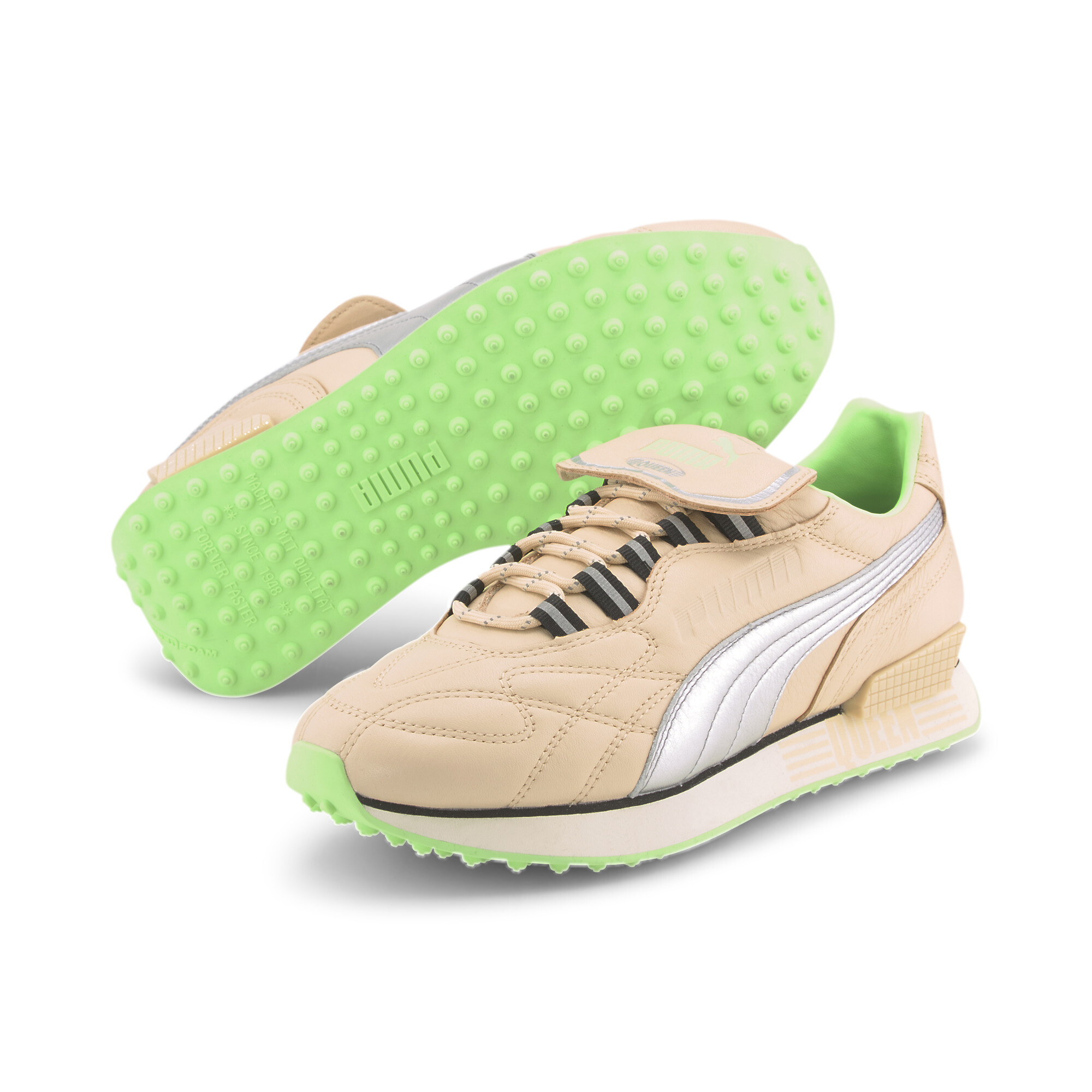 【プーマ公式通販】 プーマ PUMA BY PUMA マイル ライダー クイーン ウィメンズ スニーカー ウィメンズ Natural Vachetta-Puma Silver ｜PUMA.com