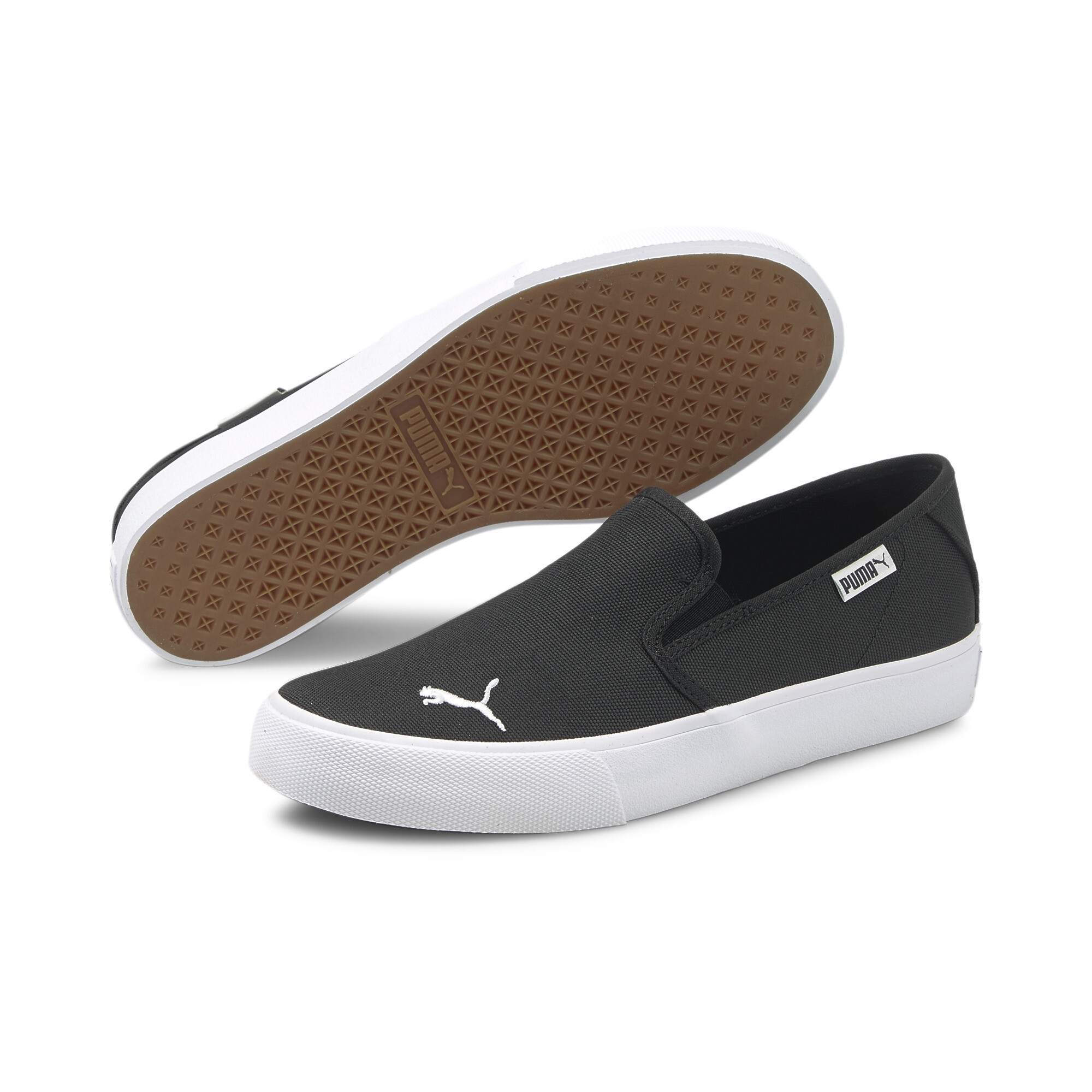 puma slip ons women green