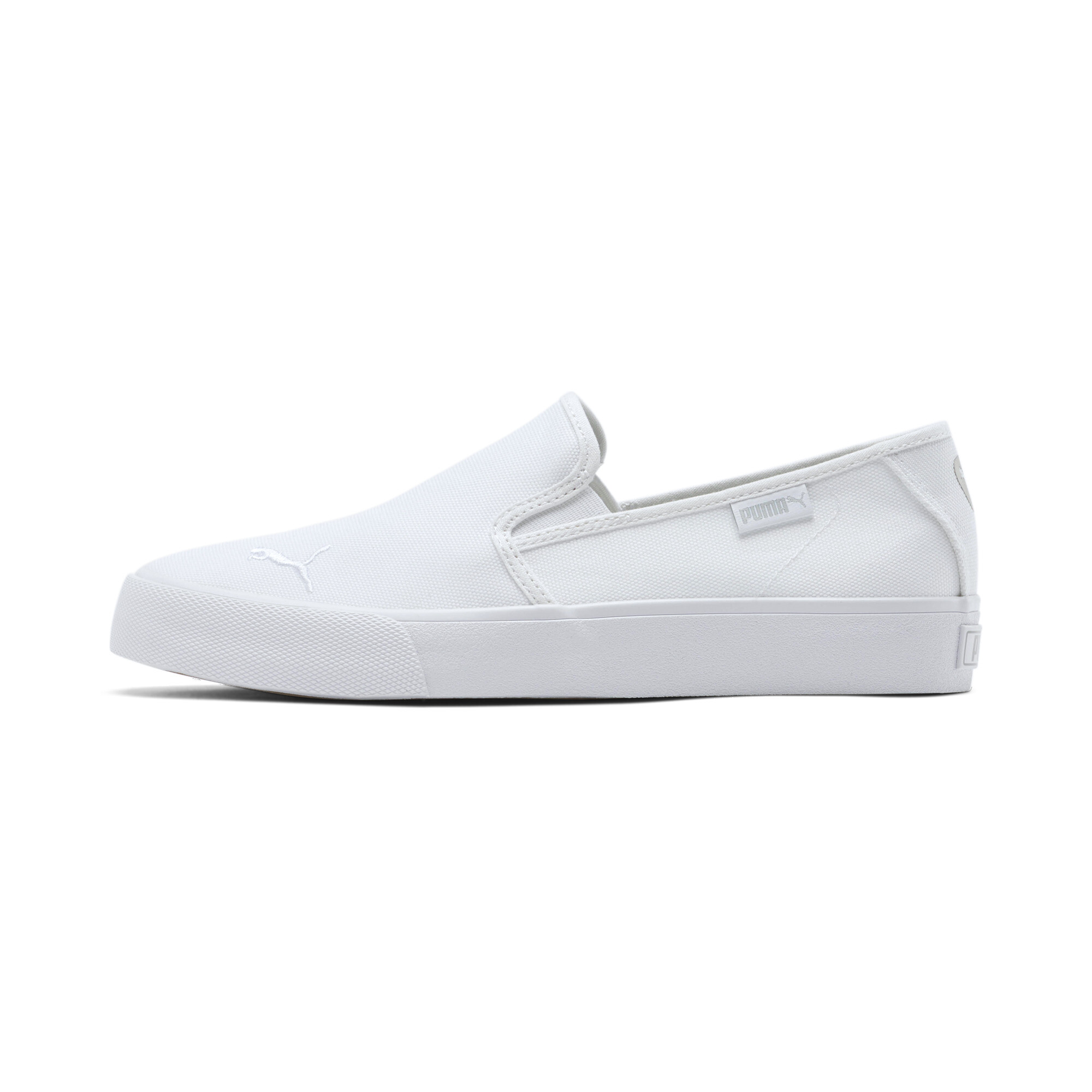 puma slip ons kids green