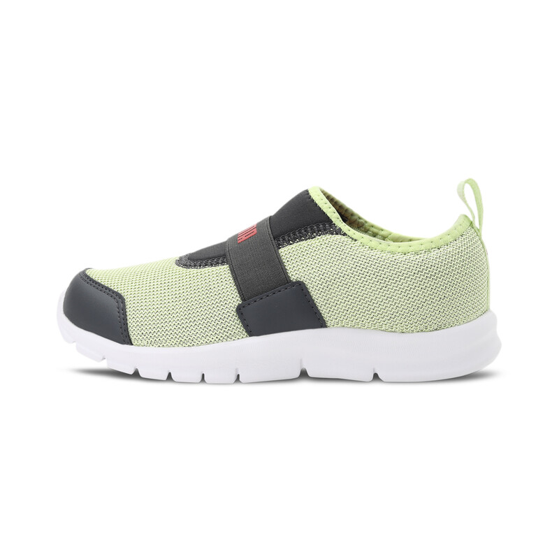 

PUMA Flex Kid's Sneakers, Black/gray/green