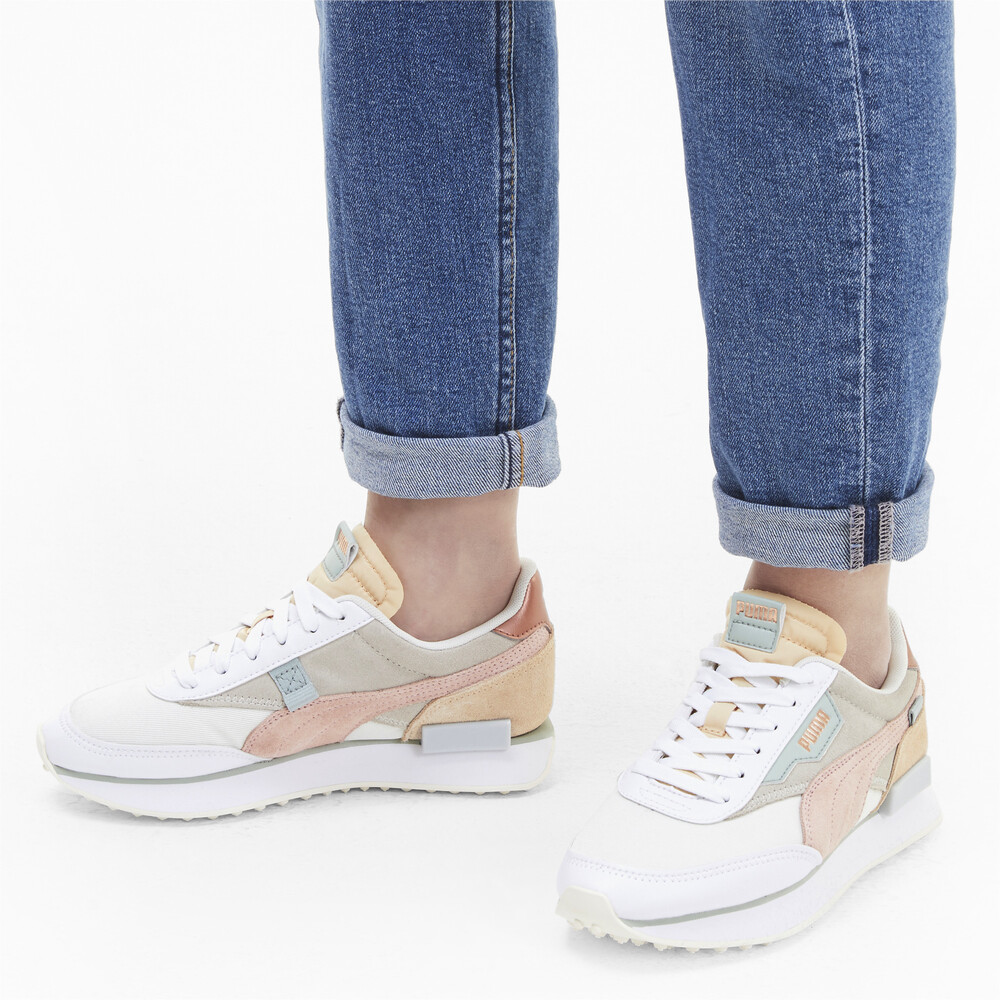 Future Rider Soft Metal Women's Trainers | White | Puma ...