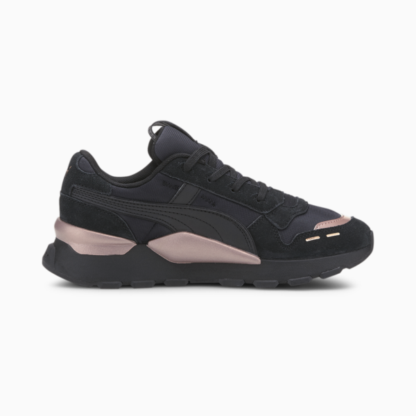 RS 2.0 Mono Metal Women's Sneakers, Puma Black-Rose Gold, large-ZAF