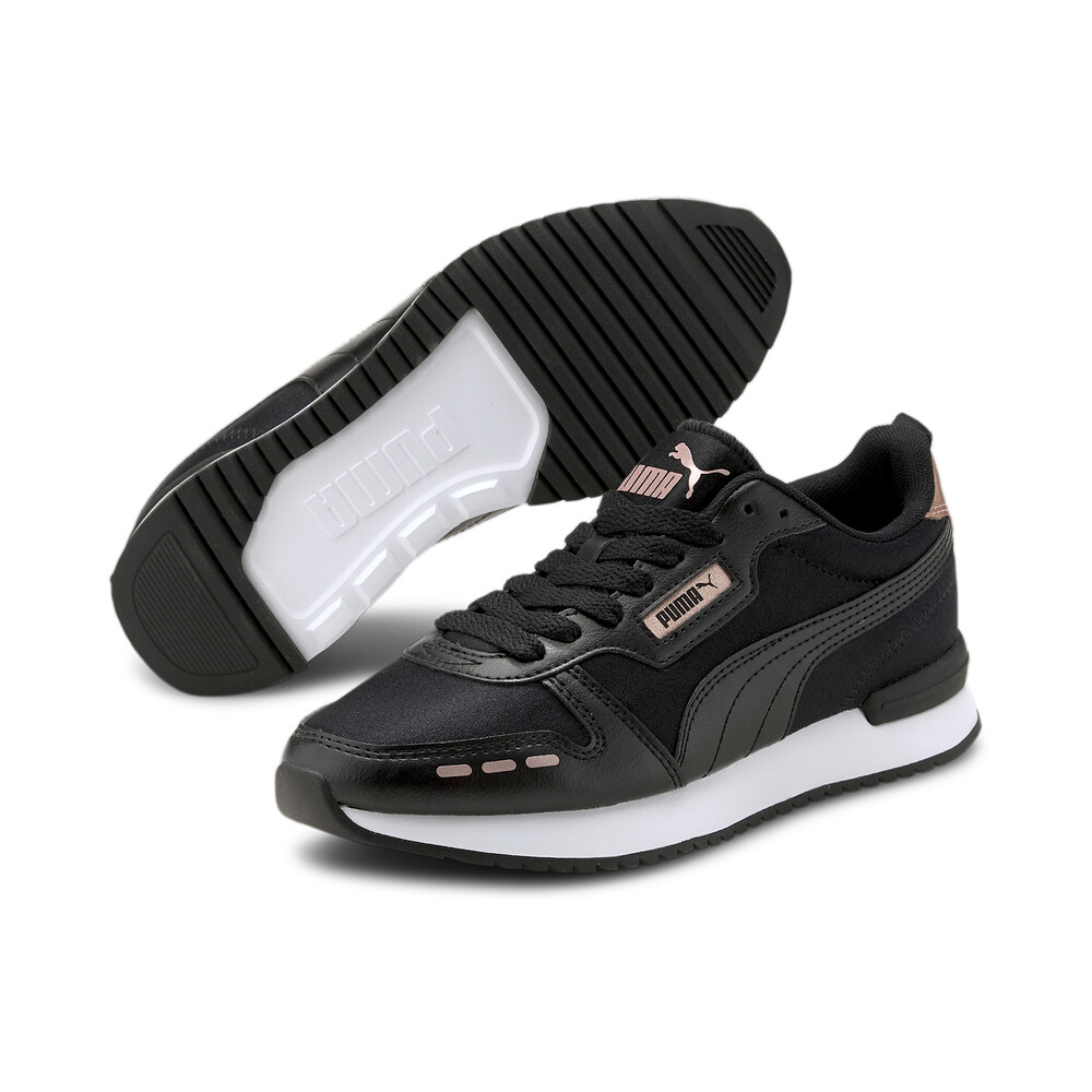 

PUMA - female - Кроссовки R78 Metallic Women's Trainers – Black- Black-Rose Gold –, Черный