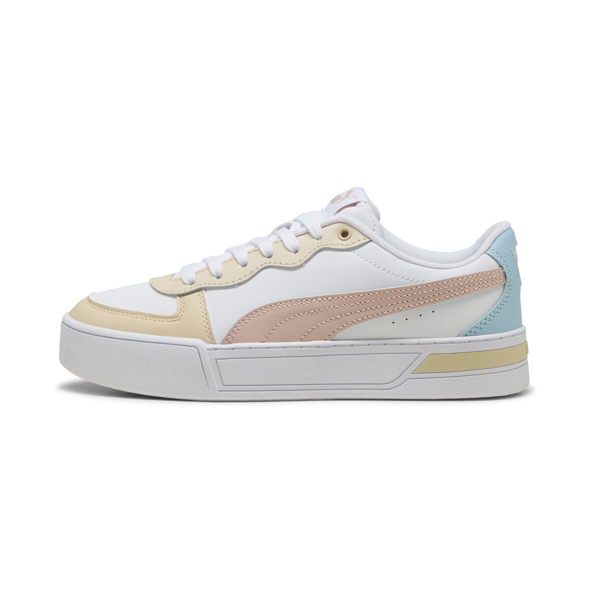 Puma Skye Sneakers Damen Schuhe | White/Rose Quartz/Creme Brulee | Größe: 40.5